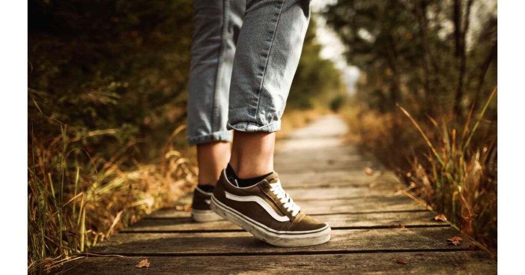 Jeans and Sneakers
